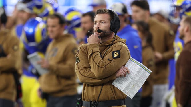 Los Angeles Rams head coach Sean McVay made some questionable play calls late in the team's win over the Seattle Seahawks.