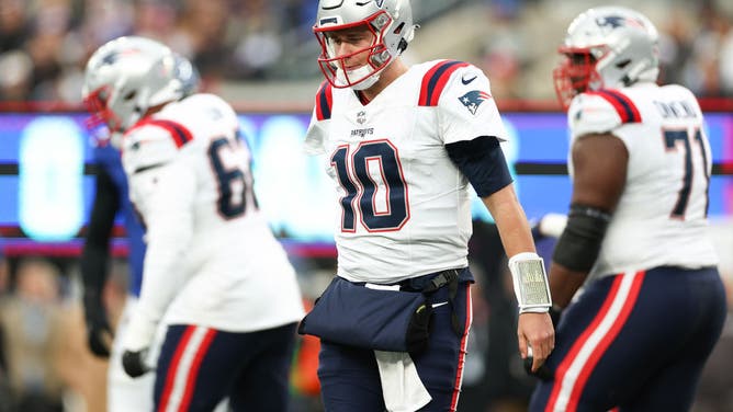 Patriots quarterback Mac Jones is benched