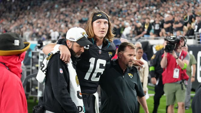 Trevor Lawrence is getting better from his high ankle sprain which suggests he might be back as the starter soon