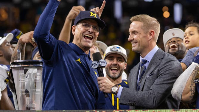 The Chargers have made unofficial contact with Michigan coach Jim Harbaugh as a possible replacement for Brandon Staley