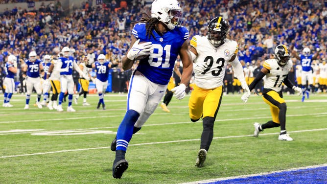 The Colts had their way with the Steelers on Saturday