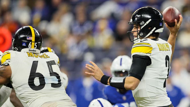 Mason Rudolph played final few snaps for Steelers after coach Mike Tomlin benched Mitch Trubisky