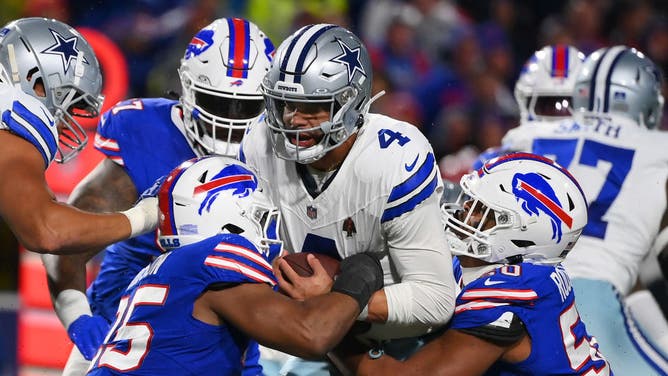 Dallas Cowboys QB Dak Prescott struggled badly against the Buffalo Bills, hurting his NFL MVP case.