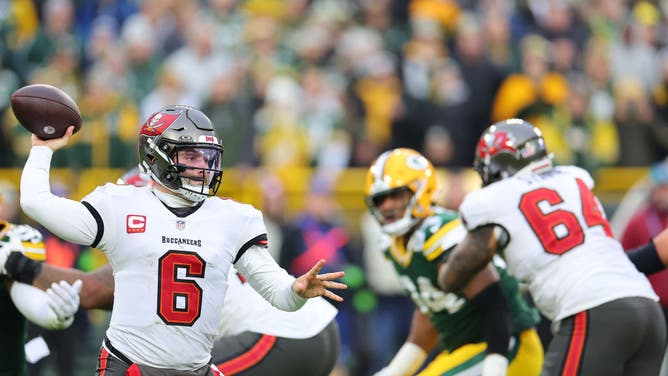 Buccaneers quarterback Baker Mayfield had a career day against the Packers