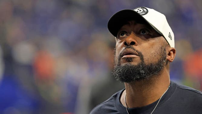 Head coach Mike Tomlin of the Pittsburgh Steelers is growing frustrated with wide receivers George Pickens and Diontae Johnson.