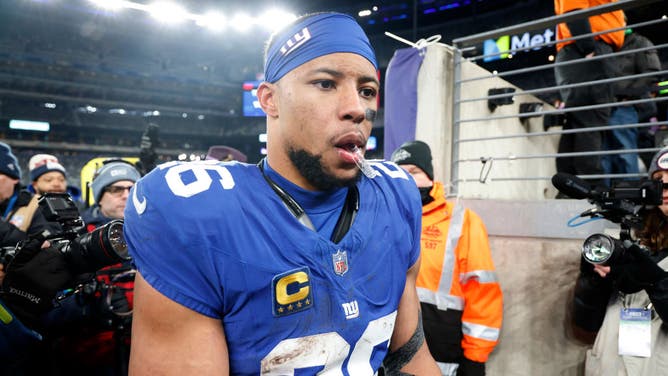 Saquon Barkley Is 'Numb' To Idea Of Giants Using Second Franchise Tag