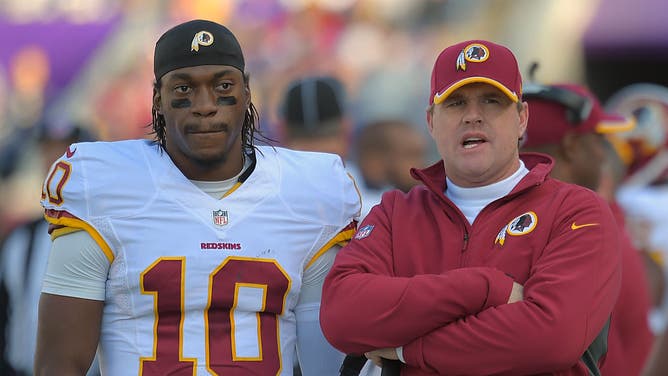 Former Washington head coach Jay Gruden and former Washington QB RGIII engaged in a beef on X over their player-coach relationship.