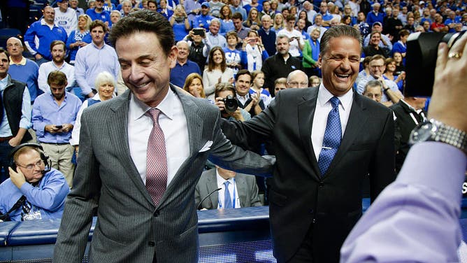 Rick Pitino Takes Direct Shot At John Calipari In Fiery 1st Day At St ...