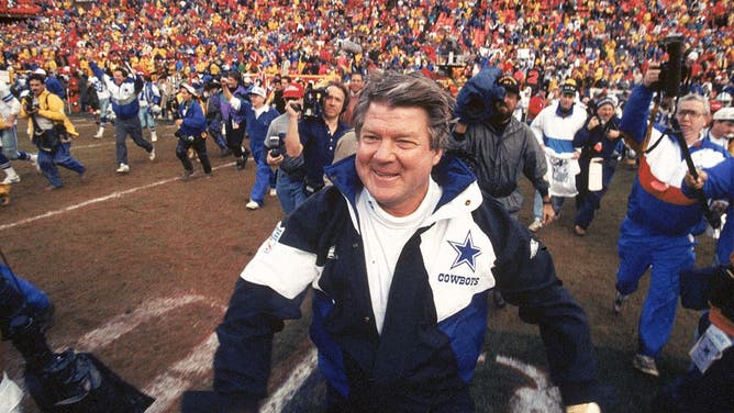 Jerry Jones Announces Jimmy Johnson Will Enter Cowboys Ring Of Honor