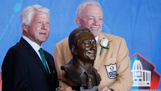Jerry Jones Announces Jimmy Johnson Will Enter Cowboys Ring Of Honor