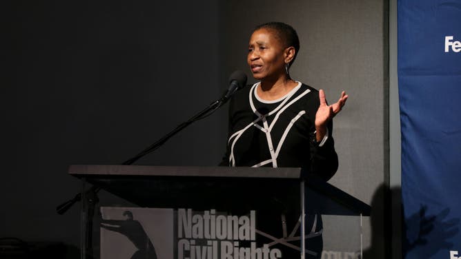 Michele Roberts thinks skin color is really important, so she wants more black coaches in the NBA.