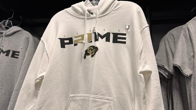 The Colorado merchandise is flying off the shelves from Deion Sanders