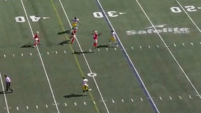 Iowa is no match for Ohio State, especially with fake punt calls like this.