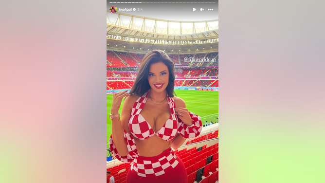 Ivana Knoll Qatar World Cup Instagram model