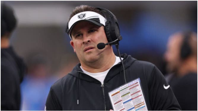 Josh McDaniels pulled the ultimate party foul with his kids after the Las Vegas Raiders fired him. He ruined their Halloween. (Credit: Getty Images)