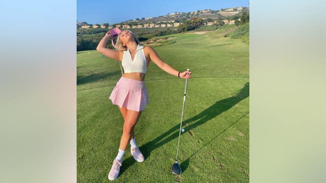 Social Media Influencer Katie Sigmond Grand Canyon Golf Ball