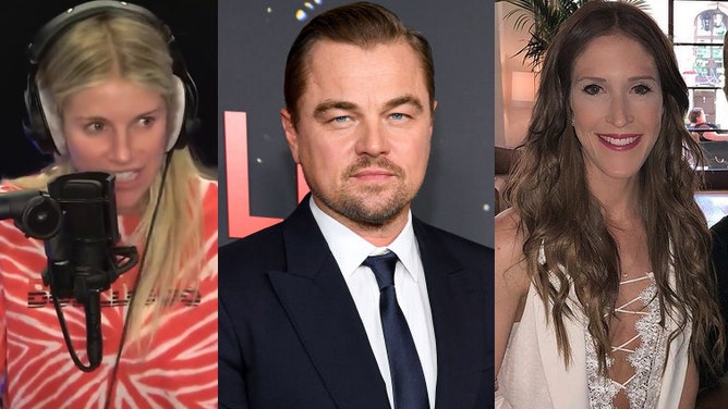 Leonardo DiCaprio lick Sara Ryan ear