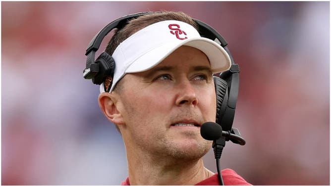 The Norman Police Department has no documentation that a call was ever made reporting a break-in attempt happened Lincoln Riley's home. (Credit: Getty Images)