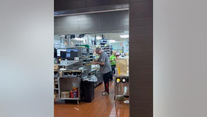 McDonald's Customer Grabs His Own Nuggets