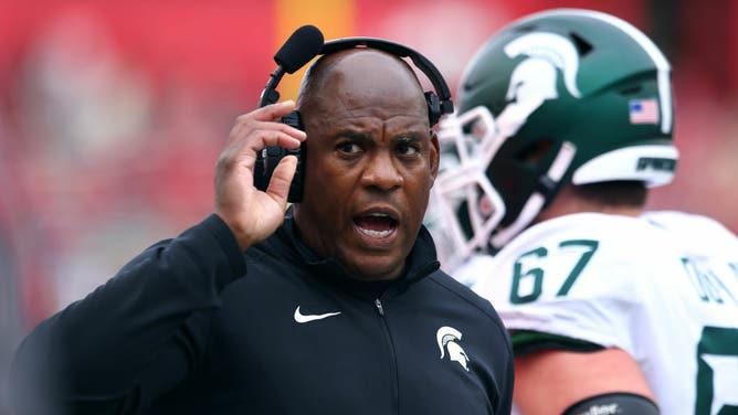 MSU coach Mel Tucker (Photo by Rich Schultz/Getty Images)