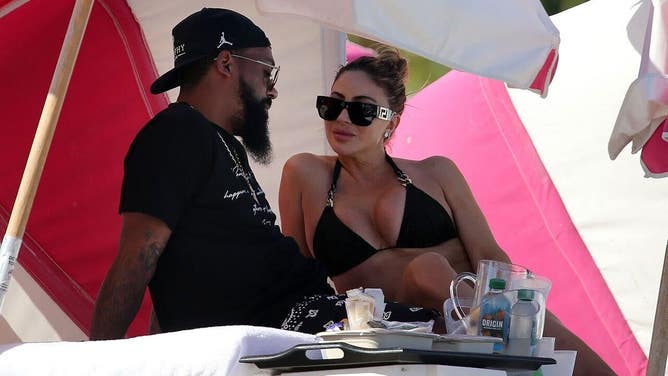 Larsa Pippen, who had four children with Scottie, has been spending quality time with Michael Jordan's son in Miami.