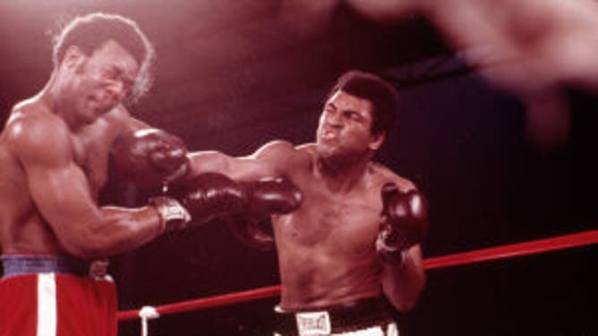 Muhammad Ali and George Foreman