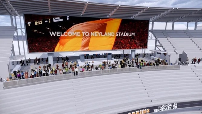 Neyland Stadium standing-room only