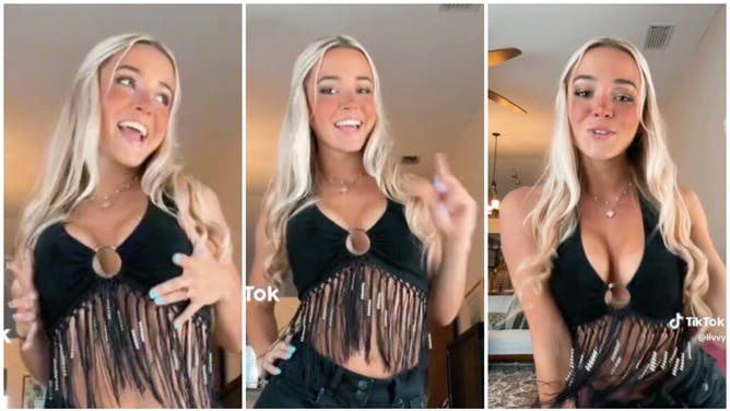 Olivia Dunne goes viral with new dancing video. (https://www.tiktok.com/@livvy/video/7229825479652527403)