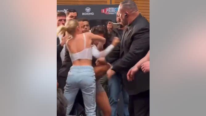 OnlyFans Models Astrid Wett and Alexia Grace press conference brawl