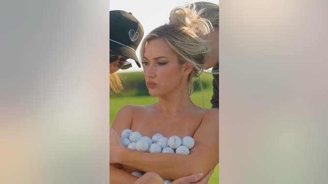 Paige Spiranac Naked Golf Balls