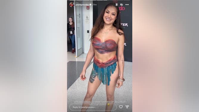 Pearl Gonzalez Fruit Roll-Ups Outfit