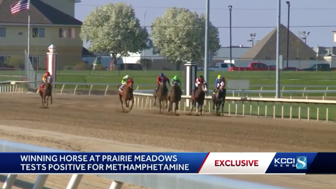 Race horse tests positive for meth