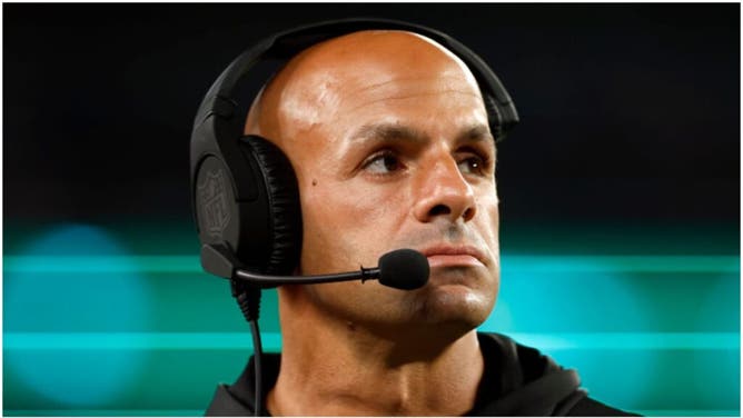 Robert Saleh is an NFL coach whose job status is at risk.