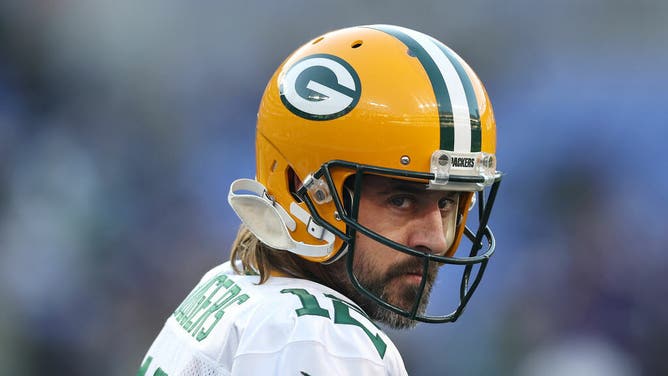Will the NFL be upset with Packers quarterback Aaron Rodgers us hallucinogens? (Photo by Rob Carr/Getty Images)