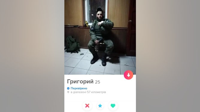 Russian soldier Tinder