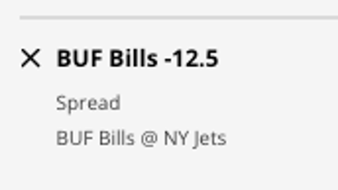 The Buffalo Bills odds' vs. the New York Jets in Week 9 courtesy of DraftKings Sportsbook as of Wednesday, November 2nd at 1 p.m. ET.