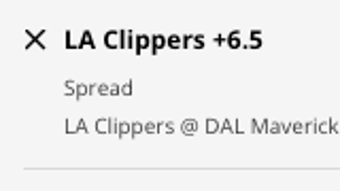 The Los Angeles Clippers' odds at the Dallas Mavericks as of Tuesday, November 15th at 1:00 p.m. ET.