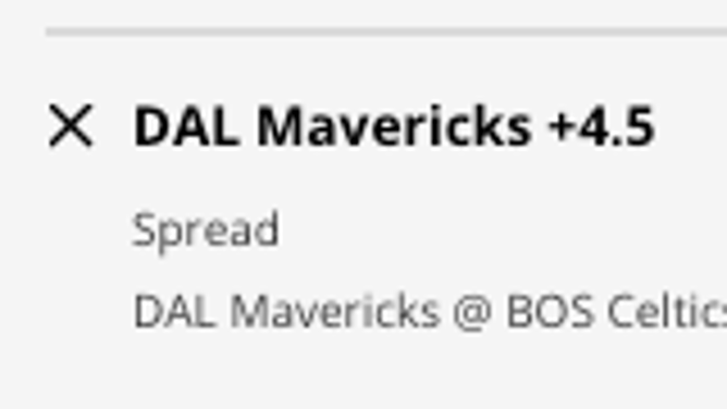 The Dallas Mavericks' odds at the Boston Celtics from DraftKings Sportsbook as of Wednesday, November 23rd at 9:35 a.m. ET.
