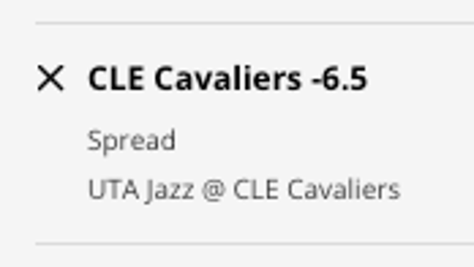 The Cleveland Cavaliers' odds vs. the Utah Jazz from DraftKings Sportsbook as of Monday, December 19 at 1:35 p.m. ET.