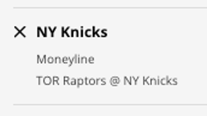 The New York Knicks' odds vs. the Toronto Raptors from DraftKings Sportsbook as of Wednesday, December 21st as of 9 a.m. ET.