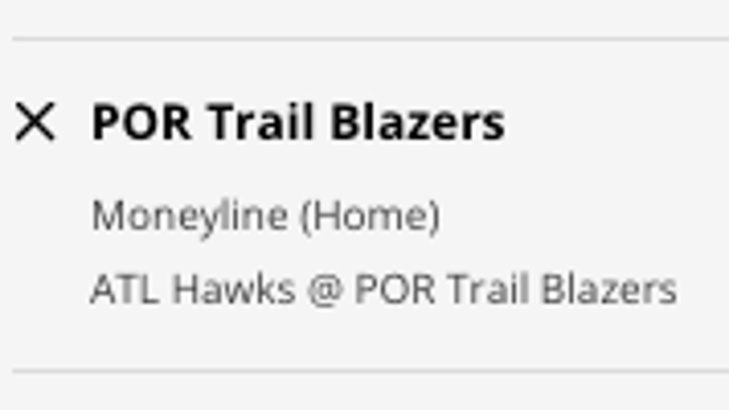 The Portland Trail Blazers' odds vs. the Phoenix Suns from DraftKings Sportsbook as of Monday, Jan. 30th at 11:45 a.m. ET.