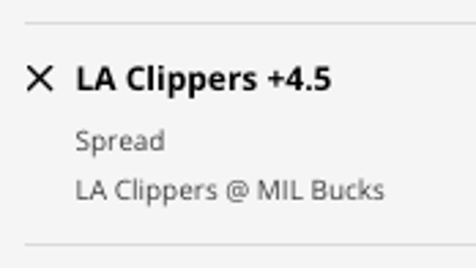 The Los Angeles Clippers' odds at the Milwaukee Bucks from DraftKings Sportsbook as of Thursday, February 2nd at 9:30 a.m. ET.