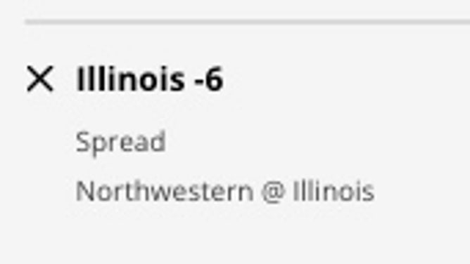 The Illinois Fighting Illini's odds vs. the Northwestern Wildcats from DraftKings Sportsbook as of Thursday, Feb. 23rd at 12:45 p.m. ET.