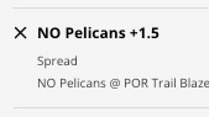 The New Orleans Pelicans' odds at the Portland Trail Blazers from DraftKings Sportsbook as of Wednesday, March 1st at 2 p.m. ET.