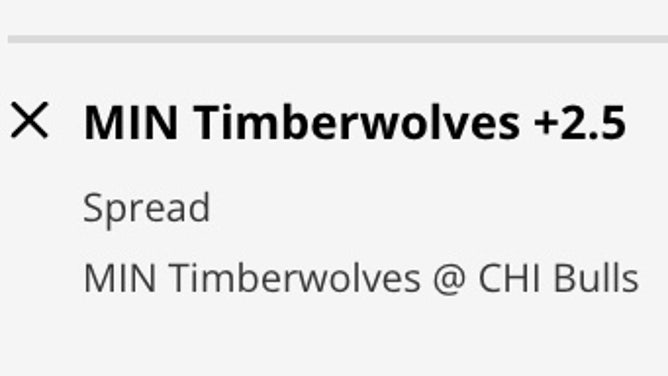 The Minnesota Timberwolves' odds at the Chicago Bulls from DraftKings Sportsbook as of Friday, March 17th at 10 a.m. ET.