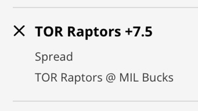 The Toronto Raptors' odds at the Milwaukee Bucks from DraftKings Sportsbook as of Sunday, March 19th at 3 p.m. ET.