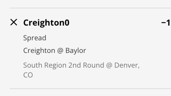 The Creighton Bluejays' odds vs. the Baylor Bears in the South Regional of the 2023 NCAA Tournament from DraftKing Sportsbook.