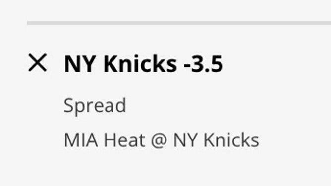 The New York Knicks' Game 5 odds vs. the Miami Heat from DraftKings.