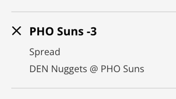 Odds for the Phoenix Suns Thursday in Game 6 vs. the Denver Nuggets from DraftKings in the 2023 Western Conference Semifinals.