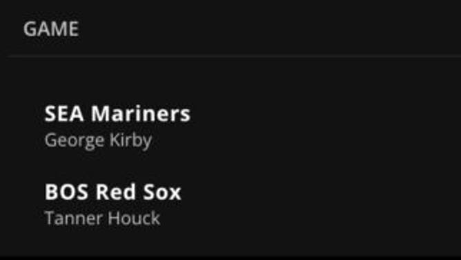 Betting odds for Mariners-Red Sox Monday in the MLB as of 11:30 a.m. ET Monday, May 15th from DraftKings.